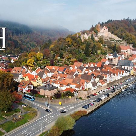 Appartement Schlossberg, Gasthaus Hirsch Hirschhorn Dış mekan fotoğraf