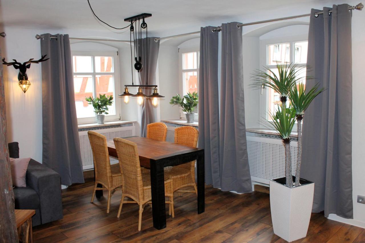 Appartement Schlossberg, Gasthaus Hirsch Hirschhorn Dış mekan fotoğraf