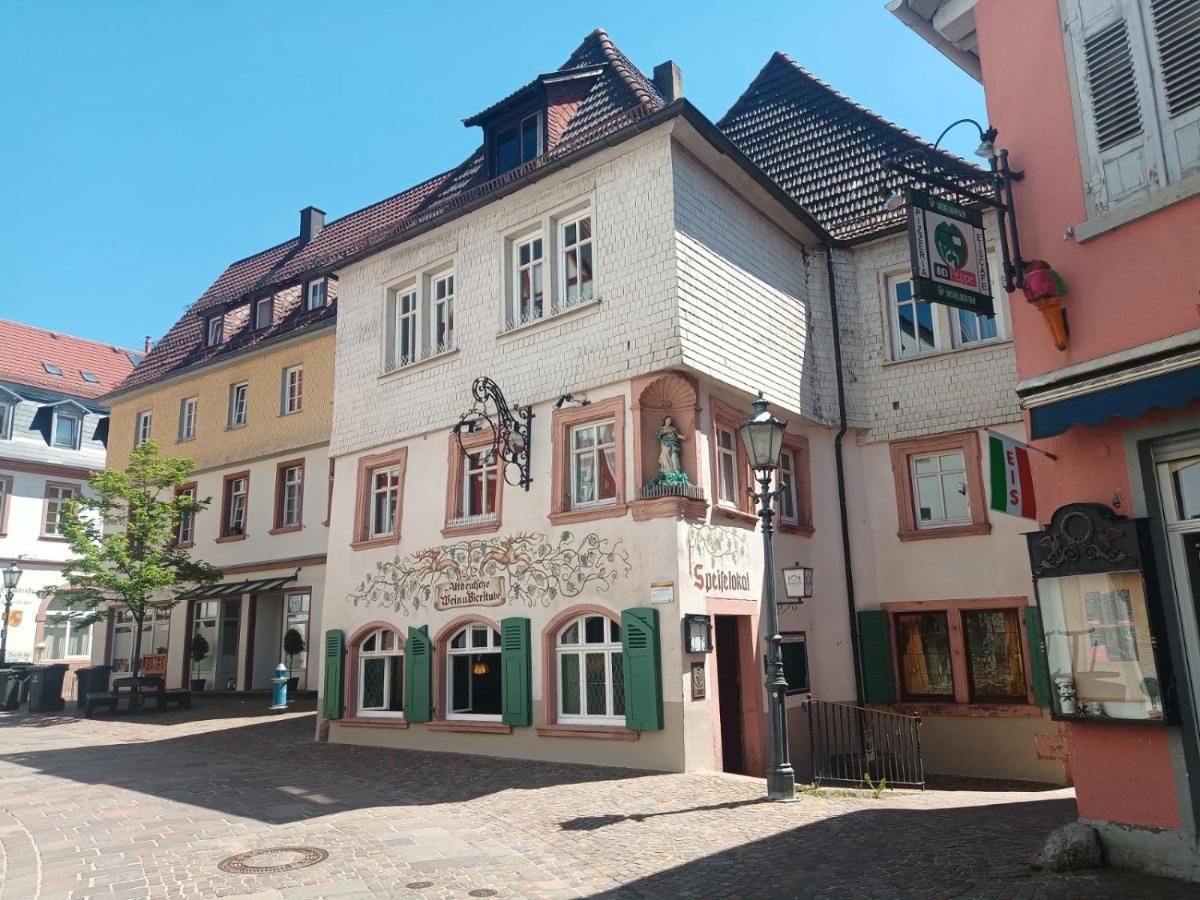 Appartement Schlossberg, Gasthaus Hirsch Hirschhorn Dış mekan fotoğraf