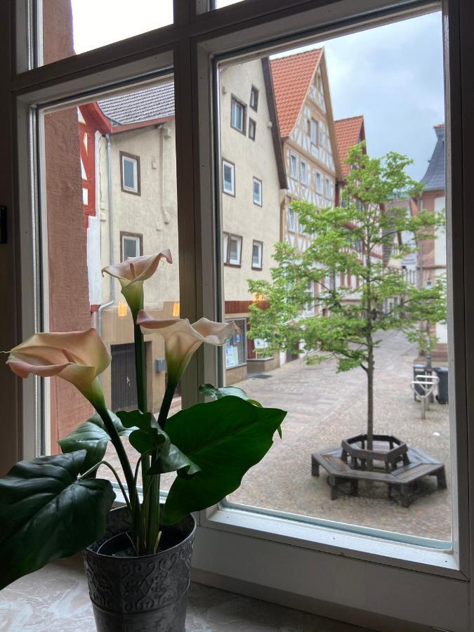 Appartement Schlossberg, Gasthaus Hirsch Hirschhorn Dış mekan fotoğraf